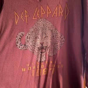 Torrid waffle knit mauve shirt, size 2